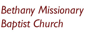 Bethany Missionary Baptist